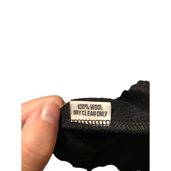 Living Out Loud with Mia Dark Charcoal Dray Wool‎ Vest - Picture 3 of 4